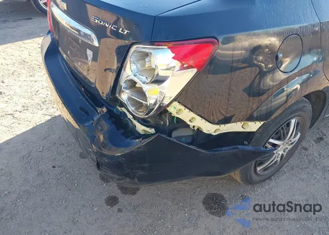 2013 Chevrolet Sonic Lt Auto из США, поврежденный, VIN 1G1JC5SH3D4112410